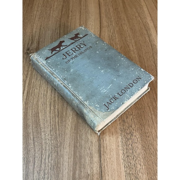 Other - Jack London "Jerry of the Islands" Macmillan 1917 2nd Print. Antique Classic VTG